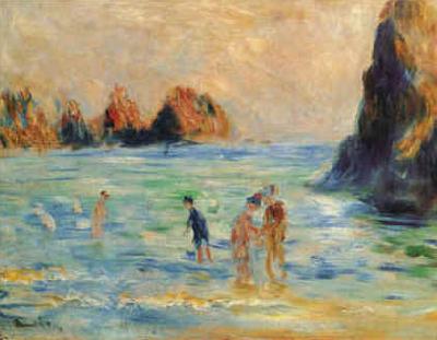Pierre Renoir Moulin Huet Bay, Guernsey China oil painting art